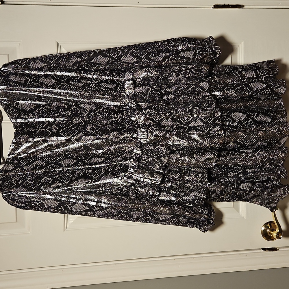 Michael Kors Python Print Mini Dress - Picture 6 of 10